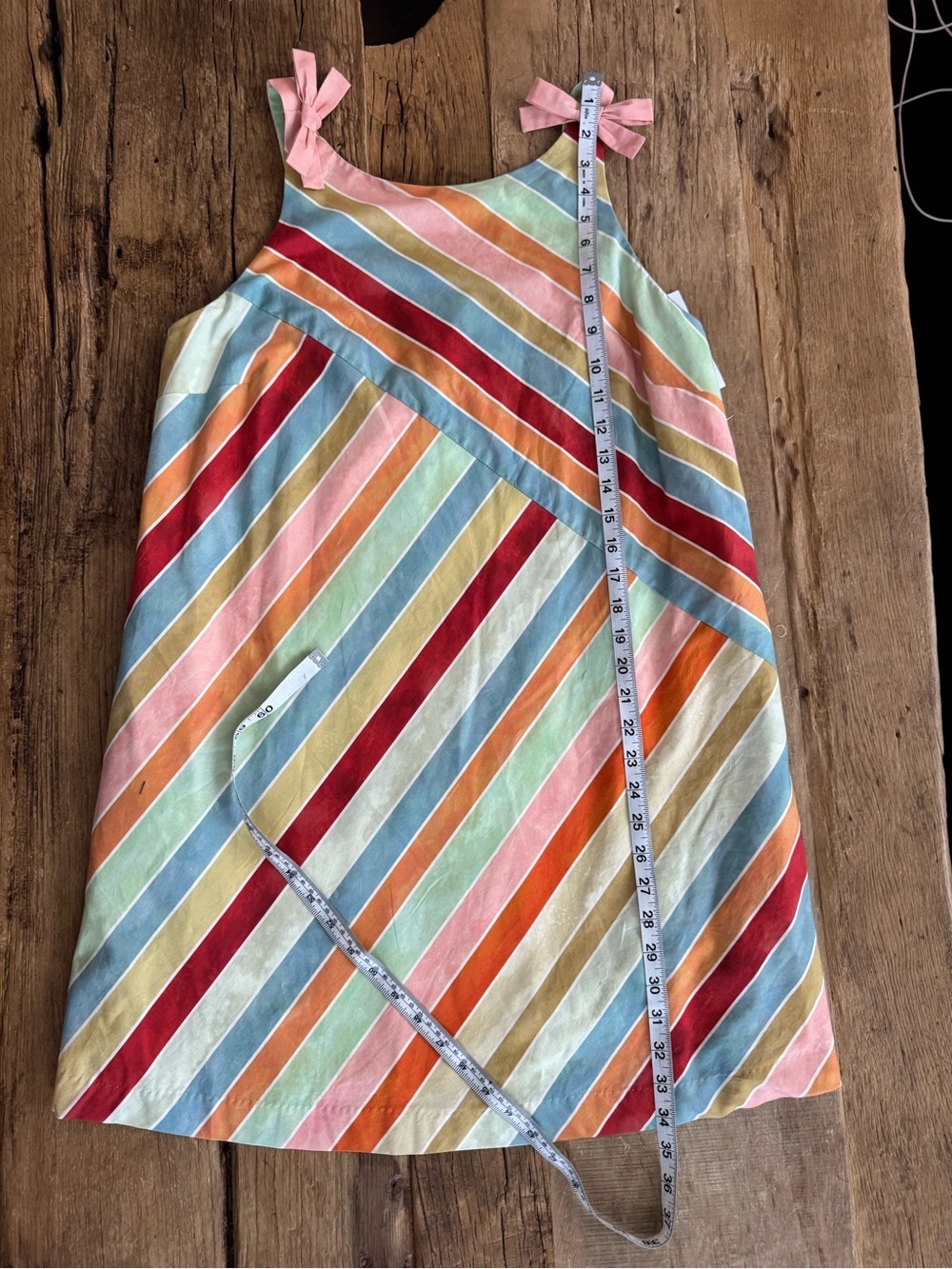 NWT Mestiza New York Payton Mini Dress In Cabana Stripe ~ Size Large - Picture 12 of 14